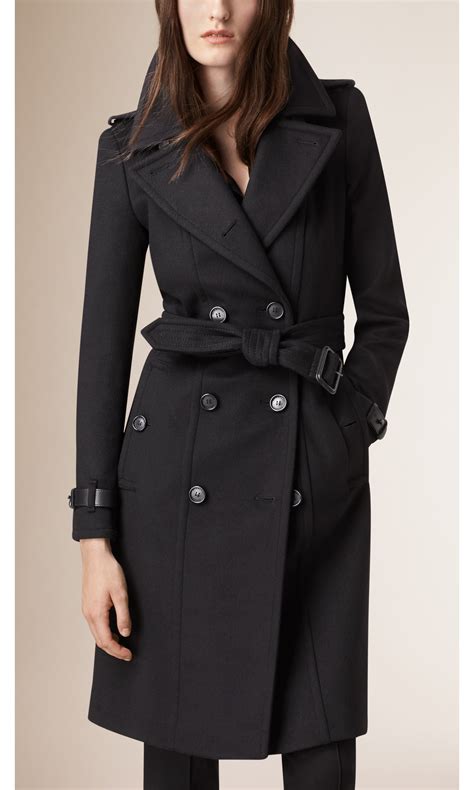 burberry black mac womens|burberry trench coat sale women's.